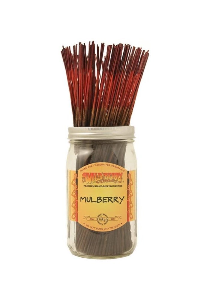 Wild Berry Incense Inc. Mulberry Scented Incense Sticks - 100 Count